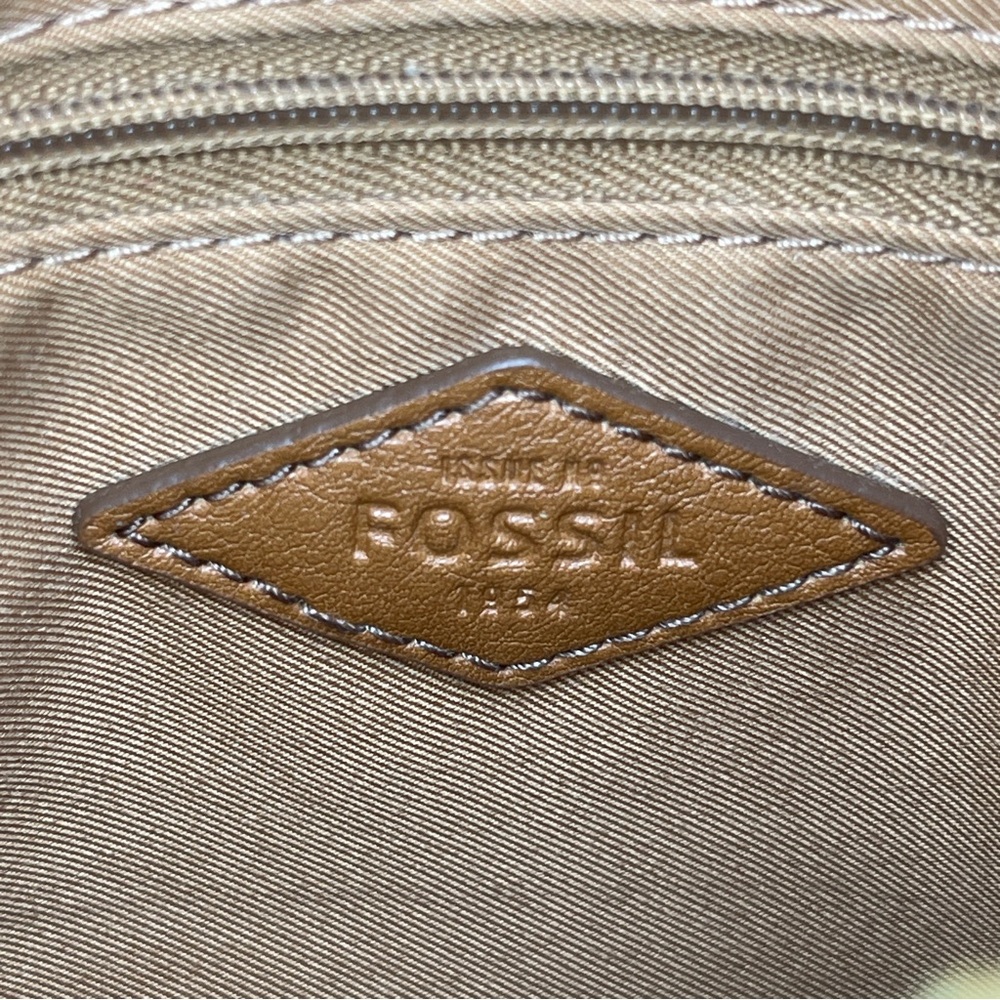 Vintage Fossil Striped Canvas Crossbody - Picture 5 of 11